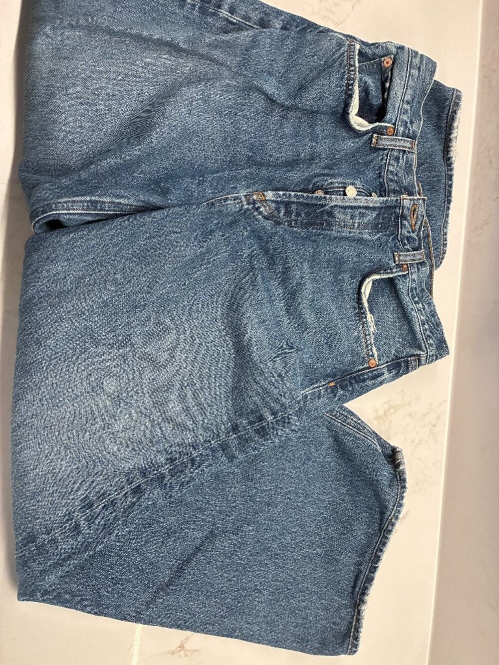 Agolde Low-slung baggy jean 27 dark blue